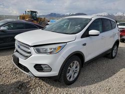 Salvage cars for sale at Magna, UT auction: 2017 Ford Escape SE