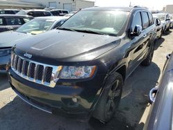 Salvage cars for sale at Martinez, CA auction: 2013 Jeep Grand Cherokee Overland