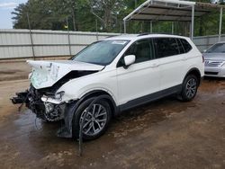 Salvage cars for sale at Austell, GA auction: 2021 Volkswagen Tiguan S