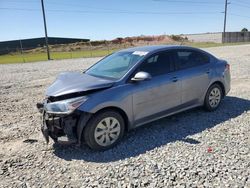 Salvage cars for sale from Copart Tifton, GA: 2020 KIA Rio LX