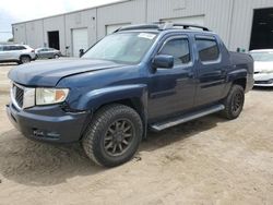 Salvage cars for sale at Jacksonville, FL auction: 2011 Honda Ridgeline RTL