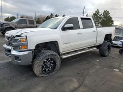 Salvage cars for sale from Copart Denver, CO: 2015 Chevrolet Silverado K2500 Heavy Duty LT