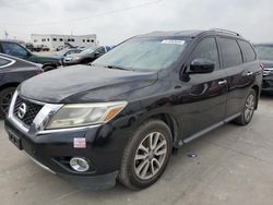 2015 Nissan Pathfinder S en venta en Grand Prairie, TX