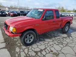 Salvage trucks for sale at Fort Wayne, IN auction: 2002 Ford Ranger Super Cab