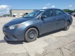 Salvage cars for sale from Copart Wilmer, TX: 2015 Toyota Corolla L