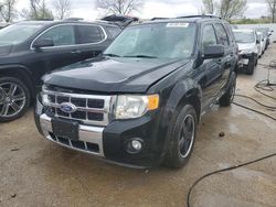 Salvage cars for sale from Copart Bridgeton, MO: 2010 Ford Escape Limited