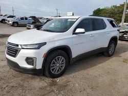 Salvage cars for sale at Oklahoma City, OK auction: 2023 Chevrolet Traverse LT