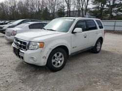 Salvage cars for sale at North Billerica, MA auction: 2009 Ford Escape Hybrid