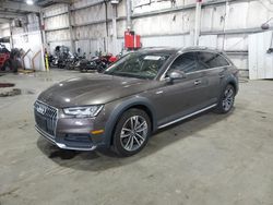 Salvage cars for sale at Woodburn, OR auction: 2017 Audi A4 Allroad Premium Plus