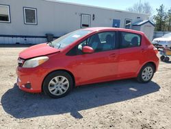 Salvage cars for sale at Lyman, ME auction: 2012 Toyota Yaris