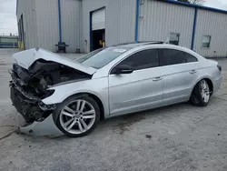 Salvage cars for sale at Tulsa, OK auction: 2013 Volkswagen CC Luxury