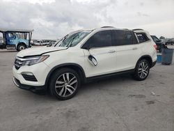 Salvage cars for sale from Copart New Orleans, LA: 2018 Honda Pilot Elite