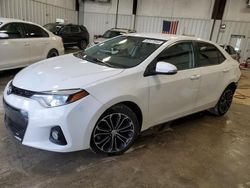 Salvage cars for sale at Franklin, WI auction: 2015 Toyota Corolla L