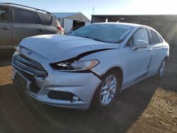 Salvage cars for sale at Brighton, CO auction: 2016 Ford Fusion SE