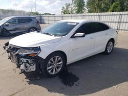 Chevrolet salvage cars for sale: 2021 Chevrolet Malibu LT