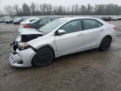 Salvage cars for sale from Copart Finksburg, MD: 2017 Toyota Corolla L