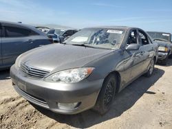 Toyota salvage cars for sale: 2005 Toyota Camry LE