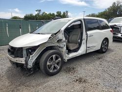 Salvage cars for sale at Riverview, FL auction: 2018 Honda Odyssey Touring
