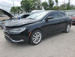 Salvage cars for sale from Copart Riverview, FL: 2015 Chrysler 200 C