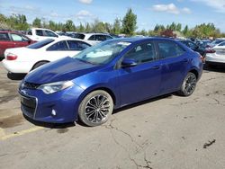 Salvage cars for sale at Woodburn, OR auction: 2014 Toyota Corolla L