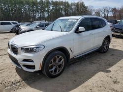 Salvage cars for sale from Copart North Billerica, MA: 2021 BMW X3 SDRIVE30I