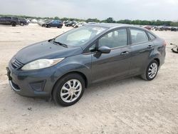 Salvage cars for sale at San Antonio, TX auction: 2011 Ford Fiesta S