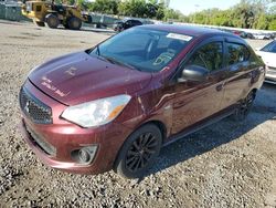 Mitsubishi salvage cars for sale: 2020 Mitsubishi Mirage G4 SE