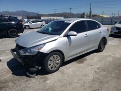 Salvage cars for sale from Copart Sun Valley, CA: 2018 KIA Rio LX