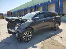 Salvage cars for sale from Copart Columbus, OH: 2015 Acura MDX Technology
