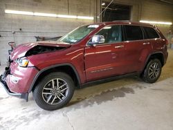 Salvage cars for sale from Copart Angola, NY: 2021 Jeep Grand Cherokee Limited