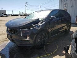 Salvage cars for sale at Chicago Heights, IL auction: 2019 Ford Edge ST