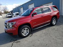 Salvage cars for sale from Copart Anchorage, AK: 2015 Chevrolet Tahoe K1500 LT