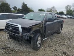 Salvage cars for sale from Copart Madisonville, TN: 2012 Toyota Tundra Double Cab SR5