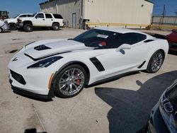 Salvage cars for sale at Haslet, TX auction: 2017 Chevrolet Corvette Z06 2LZ