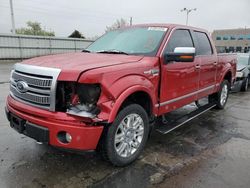 Salvage cars for sale from Copart Littleton, CO: 2010 Ford F150 Supercrew