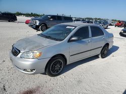 Salvage cars for sale from Copart Arcadia, FL: 2005 Toyota Corolla CE