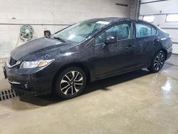 Salvage cars for sale at Blaine, MN auction: 2013 Honda Civic EXL