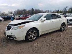 Salvage cars for sale at Chalfont, PA auction: 2010 Acura TL