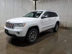 Salvage cars for sale at Central Square, NY auction: 2013 Jeep Grand Cherokee Overland
