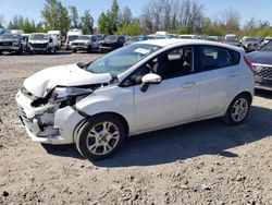 Salvage cars for sale at Portland, OR auction: 2014 Ford Fiesta SE