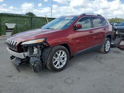 Salvage cars for sale from Copart Orlando, FL: 2014 Jeep Cherokee Latitude