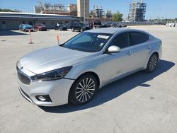 Salvage cars for sale at New Orleans, LA auction: 2018 KIA Cadenza Premium