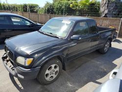 Toyota Tacoma salvage cars for sale: 2001 Toyota Tacoma Xtracab S-Runner