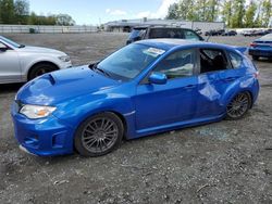 Salvage cars for sale at Arlington, WA auction: 2013 Subaru Impreza WRX