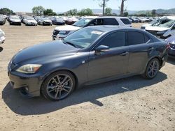 Salvage cars for sale from Copart San Martin, CA: 2011 Lexus IS 250