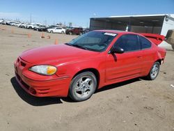 Salvage cars for sale from Copart Brighton, CO: 2003 Pontiac Grand AM GT1