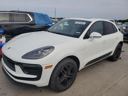Salvage cars for sale from Copart Grand Prairie, TX: 2022 Porsche Macan