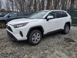 Salvage cars for sale at Candia, NH auction: 2021 Toyota Rav4 LE