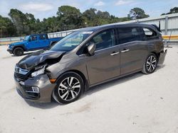 Salvage cars for sale from Copart Fort Pierce, FL: 2018 Honda Odyssey Elite
