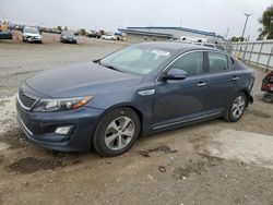 Salvage cars for sale from Copart San Diego, CA: 2014 KIA Optima Hybrid